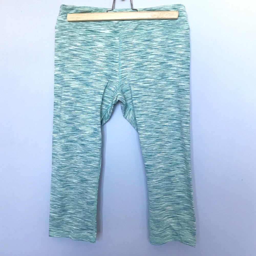 Andrew Marc Space Dye Camo Capri Yoga Pants
